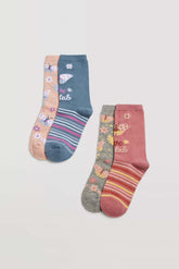 Pack 4 pares de meias